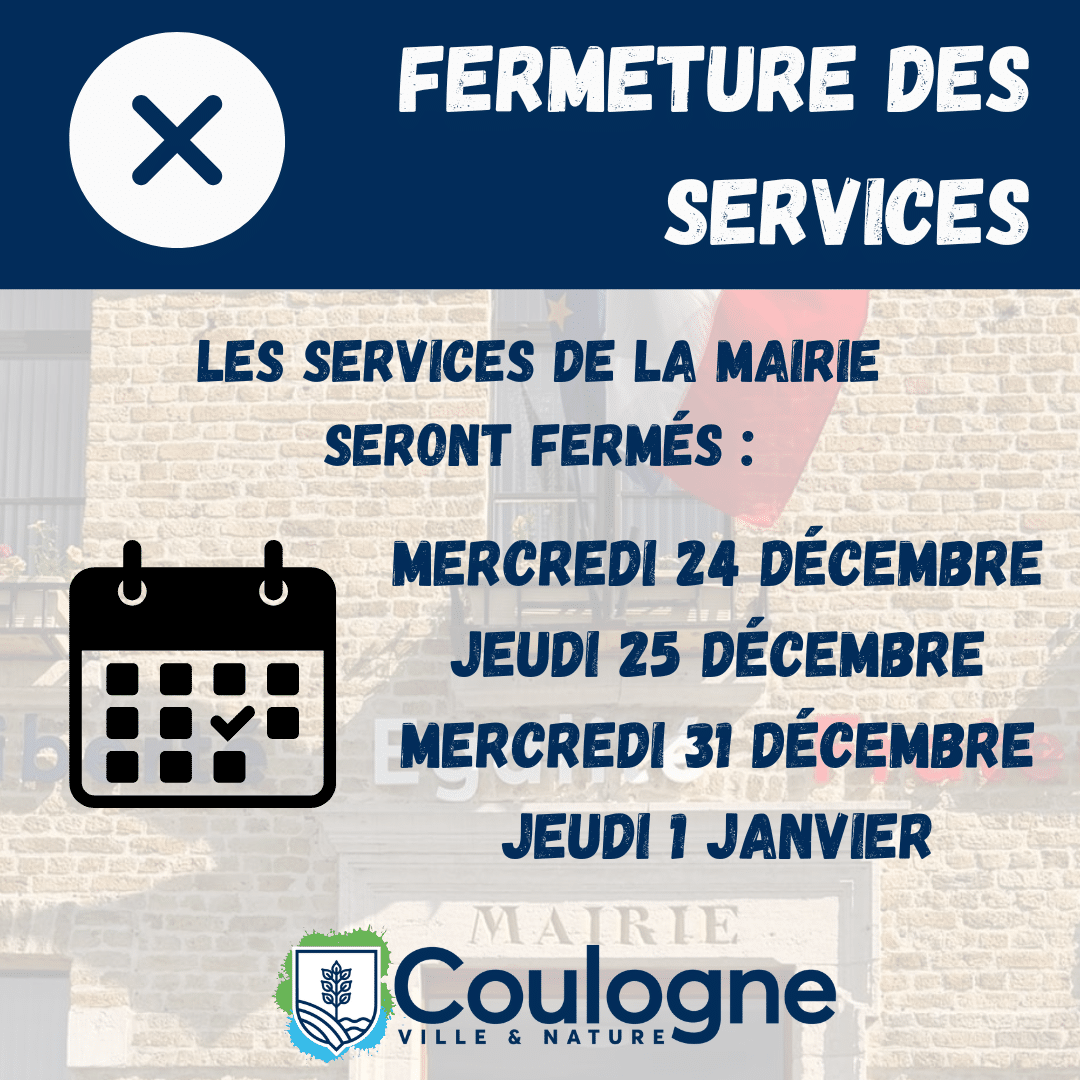 Fermeture des services