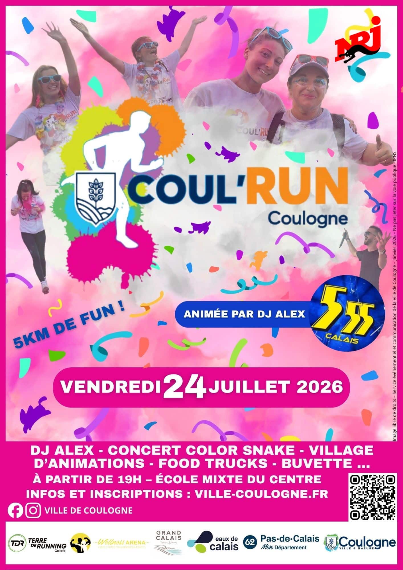 Affiche La Coul'Run 2026 (2)