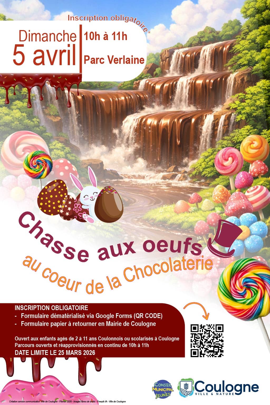 Affiche chasse aux oeufs 2026